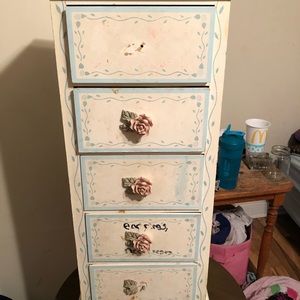 A flower night stand